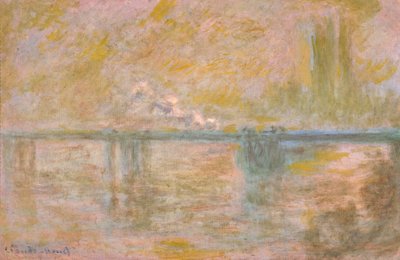 Charing-Cross-Brücke in London von Claude Monet