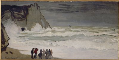 Große See bei Étretat von Claude Monet