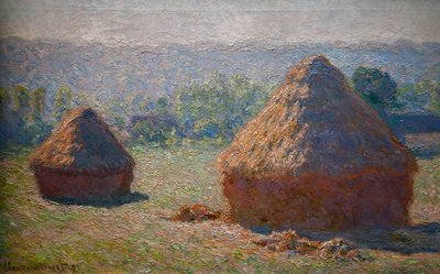 Heuhaufen, Ende des Sommers von Claude Monet