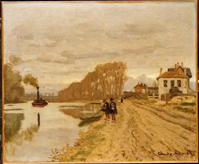 Infanteristen der Flanant-Garde auf dem Wasser von Claude Monet