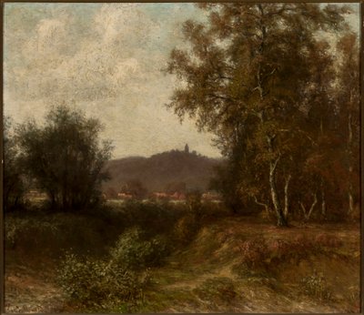 Landschaft mit Bäumen von Claude Monet