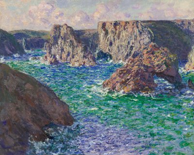 La Roche Guibel, Port-Domois von Claude Monet