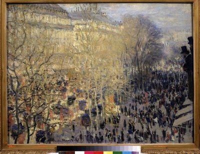 Boulevard des Capucines von Claude Monet