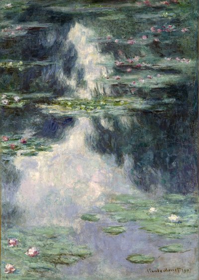 Teich mit Seerosen von Claude Monet