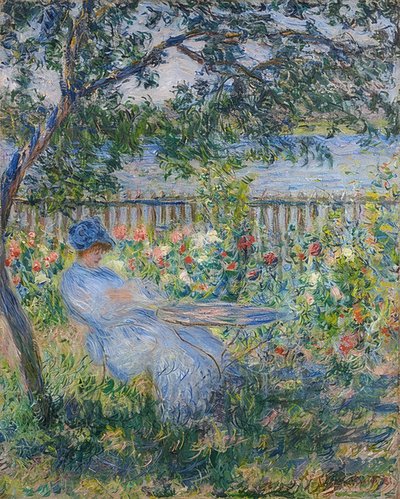 Terrasse in Vétheuil von Claude Monet