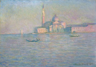 Die Kirche San Giorgio Maggiore, Venedig von Claude Monet