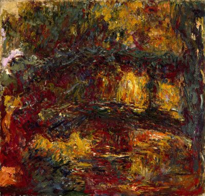 Die japanische Fußbrücke, Giverny von Claude Monet