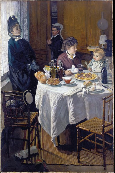 Das Mittagessen von Claude Monet