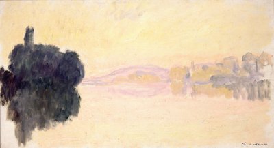 Die Seine bei Port-Villez, 1894 von Claude Monet