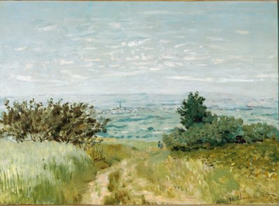 Blick von der Ebene nach Argenteuil, Hänge von Sannois von Claude Monet