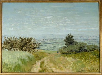Blick von der Ebene nach Argenteuil, Hänge von Sannois 1872 von Claude Monet