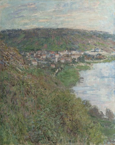 Blick auf Vétheuil von Claude Monet