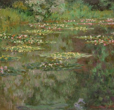 Seerosen oder Der Seerosenteich (Nymphéas) von Claude Monet