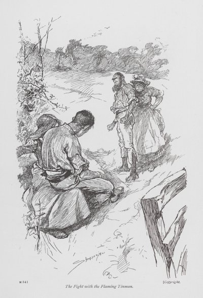 Illustration für Lavengro von George Borrow von Claude Shepperson