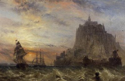 Mont St. Michel, Normandie von Claude T. Stanfield Moore