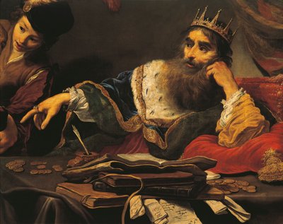 Kroisos empfängt Tribut von den Lydern von Claude Vignon