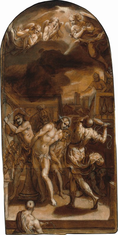 Die Geißelung Christi von Claudio Ridolfi