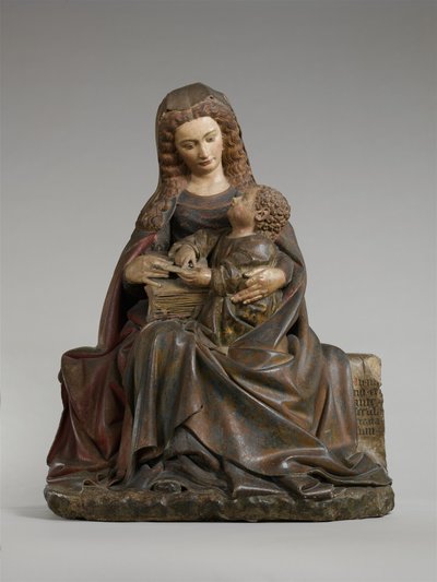 Jungfrau und Kind, ca. 1415-17 von Claus de Werve