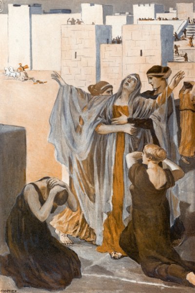 Illustration für die Ilias von Homer von Clement Goutier