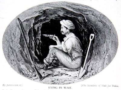 Auf der Lauer, Illustration aus 