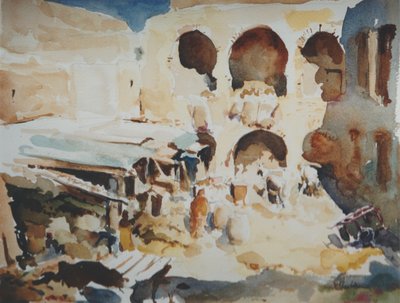 Fondouk des Peaussiers, Fès, 2000 von Clive Wilson