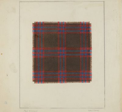 Karierter Homespun von Clyde L. Cheney