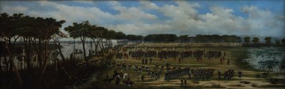 Landung der argentinischen Armee vor den Schützengräben von Curuzú von Candido Lopez