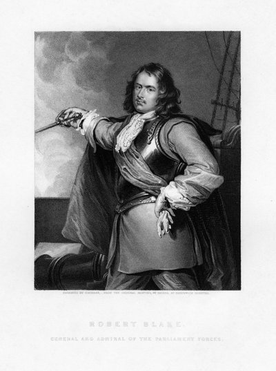 Robert Blake, englischer Admiral, 1836 von Cochran