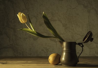 Gelbe Tulpen Stillleben von Codruta Georgescu