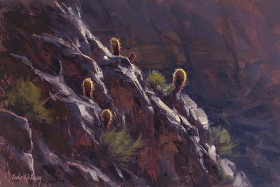 Goldene Kaktusneigung von Cody DeLong
