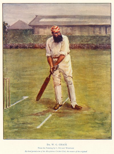 Dr. W. G. Grace von Colonel Stuart Wortley