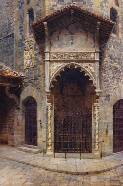 Der Wollmarkt, Florenz von Commendator Formilli