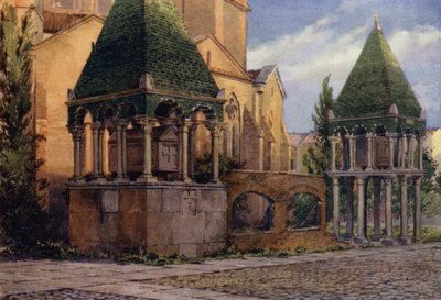 Gräber der Glossatoren, Kirche St. Franziskus, Bologna von Commendator Formilli