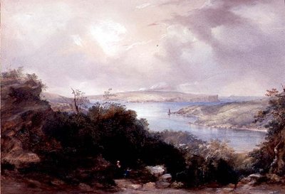 Sydney Harbour mit Blick auf North Head von Conrad Martens