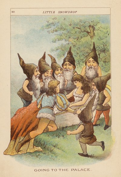 Kleiner Schneeglöckchen (Farblithographie) von Constance Haslewood