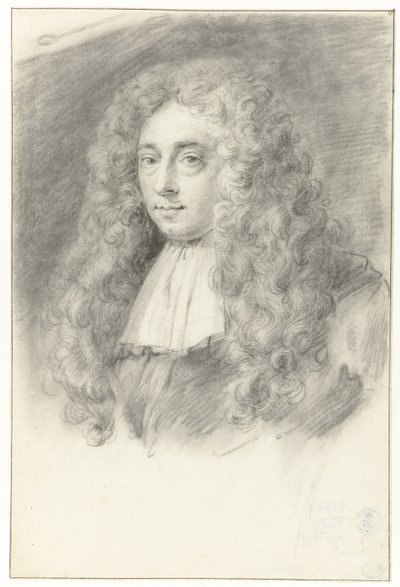 Selbstporträt (?) von Constantijn Huygens der Jüngere von Constantijn Huygens (II) (possibly)