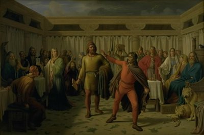 Ægirs Fest von Constantin Hansen
