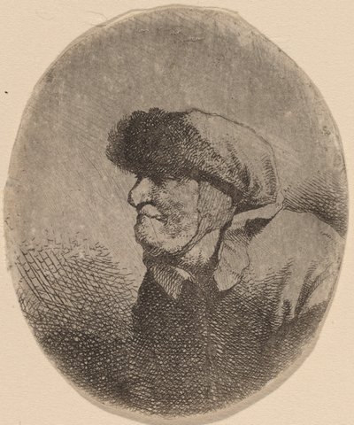 Büste einer alten Frau von Cornelis Pietersz Bega