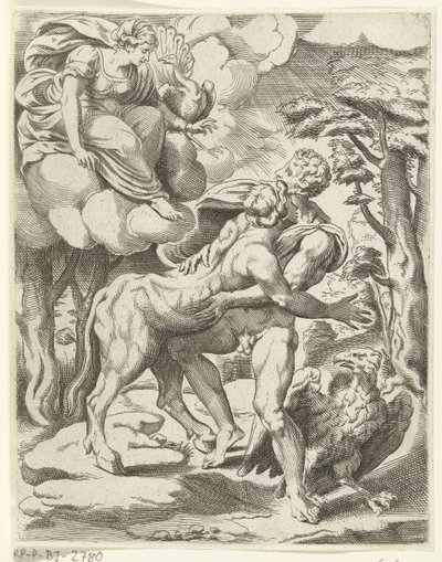 Jupiter, Io und Juno von Cornelis Bos