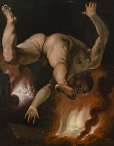 Der Fall von Ixion von Cornelis Cornelisz. Haarlem van