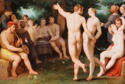 Eine Allegorie der Mäßigkeit, 1625 von Cornelis Cornelisz. van Haarlem