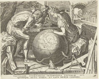 Geometrie von Cornelis Cort