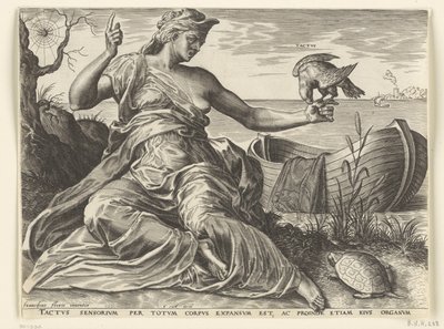 Das Gefühl von Cornelis Cort