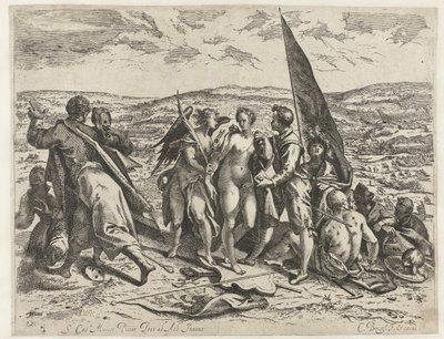 Allegorie auf Krieg und Frieden von Cornelis Dircksz. Boissens
