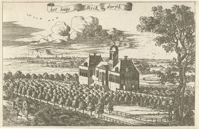 Landhaus in Rijksdorp von Cornelis Elandts