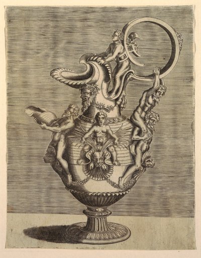 Krug mit Henkel von Cornelis Floris Ii