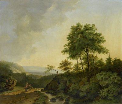 Blick in die Harzberge von Cornelis Francois Roos