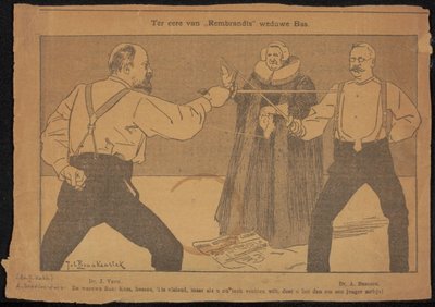 Zeitungsausschnitt aus dem Archiv Jan Veth von Cornelis Gerardus 