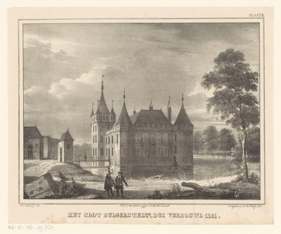Schloss Bulgersteyn von Cornelis Gerrit Verburgh