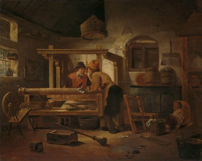 Weberwerkstatt von Cornelis Gerritsz Decker